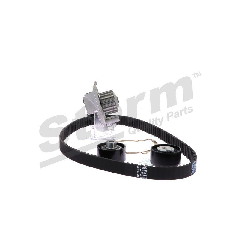 Pompe à eau + kit de courroie crantée STORM QUALITY PARTS 904595KP