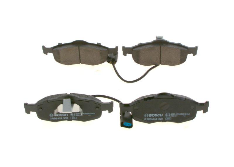 Kit de plaquettes de frein, frein à disque BOSCH 0 986 424 359