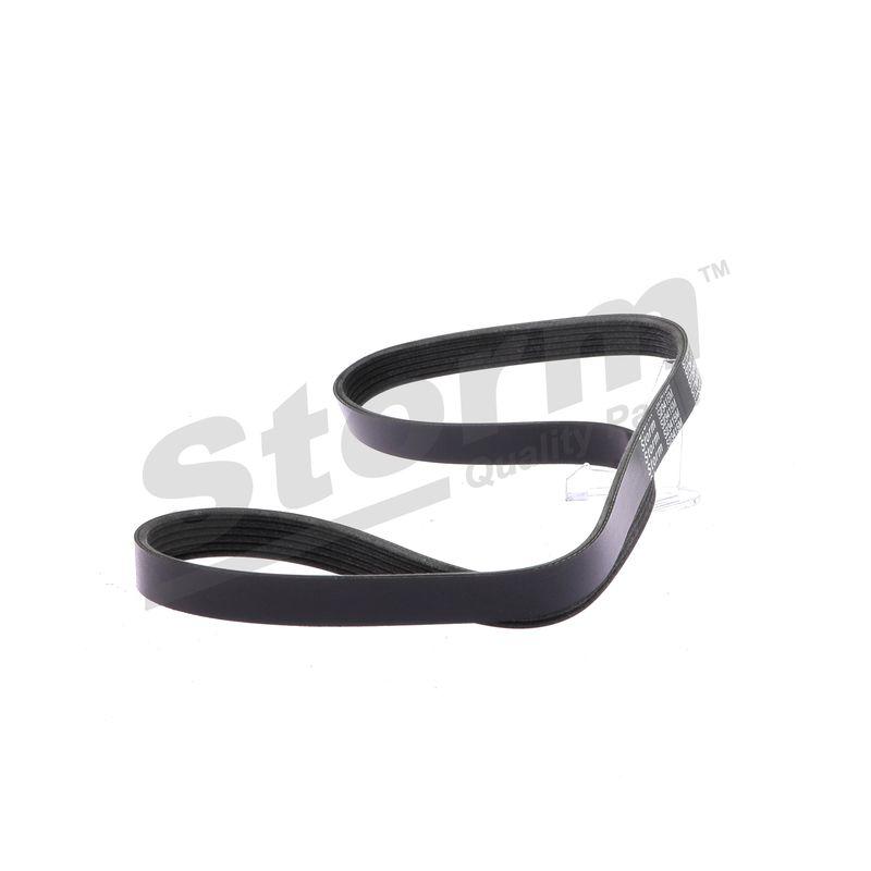 Courroie trapézoïdale à nervures STORM QUALITY PARTS STO6PK1250