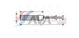 Filtre déshydratant, climatisation AVA QUALITY COOLING MSD359