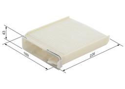 Filtre, air de l'habitacle BOSCH 1987432120