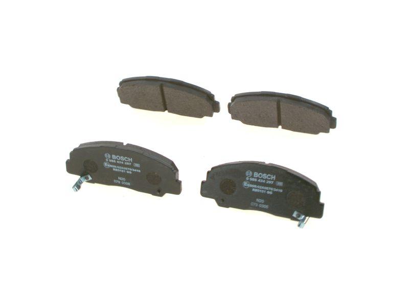 Kit de plaquettes de frein, frein à disque BOSCH 0 986 424 297