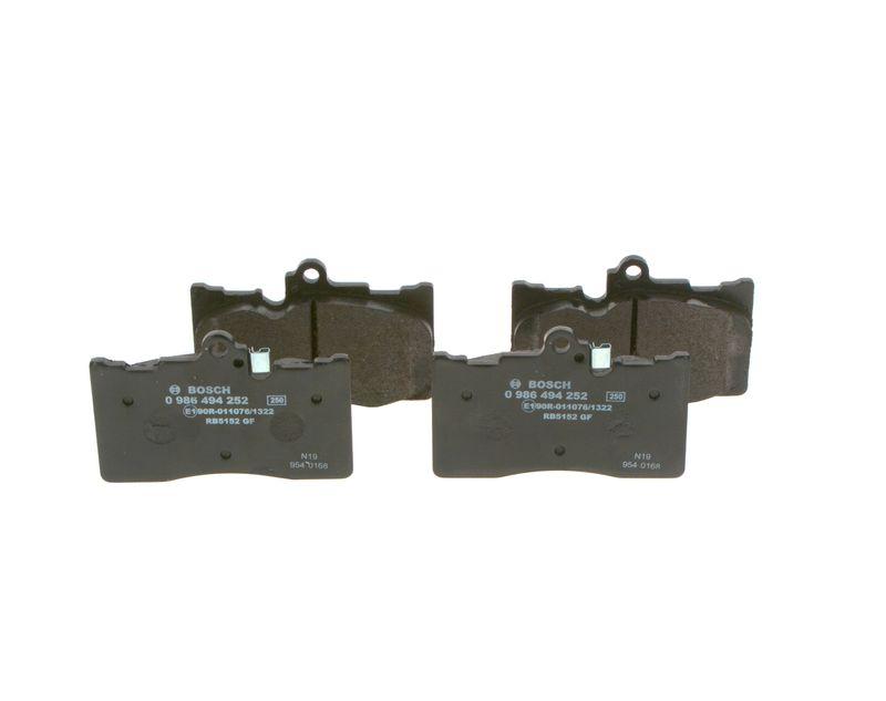 Kit de plaquettes de frein, frein à disque BOSCH 0 986 494 252
