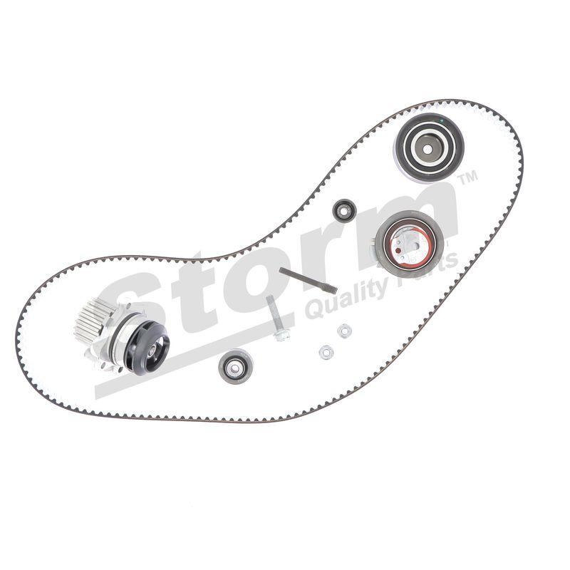 Pompe à eau + kit de courroie crantée STORM QUALITY PARTS 5550791KP