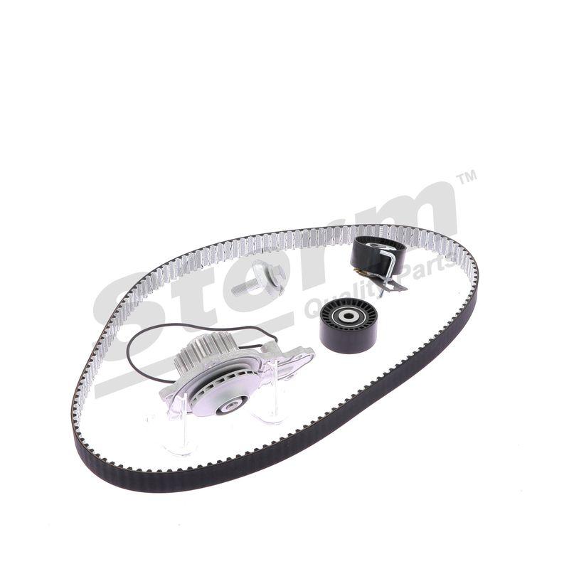 Pompe à eau + kit de courroie crantée STORM QUALITY PARTS 904546KP