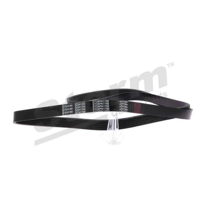 Courroie trapézoïdale à nervures STORM QUALITY PARTS STO6PK1792