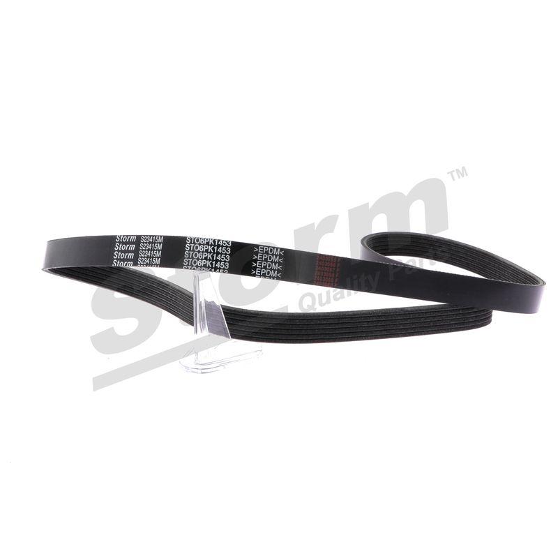 Courroie trapézoïdale à nervures STORM QUALITY PARTS STO6PK1453