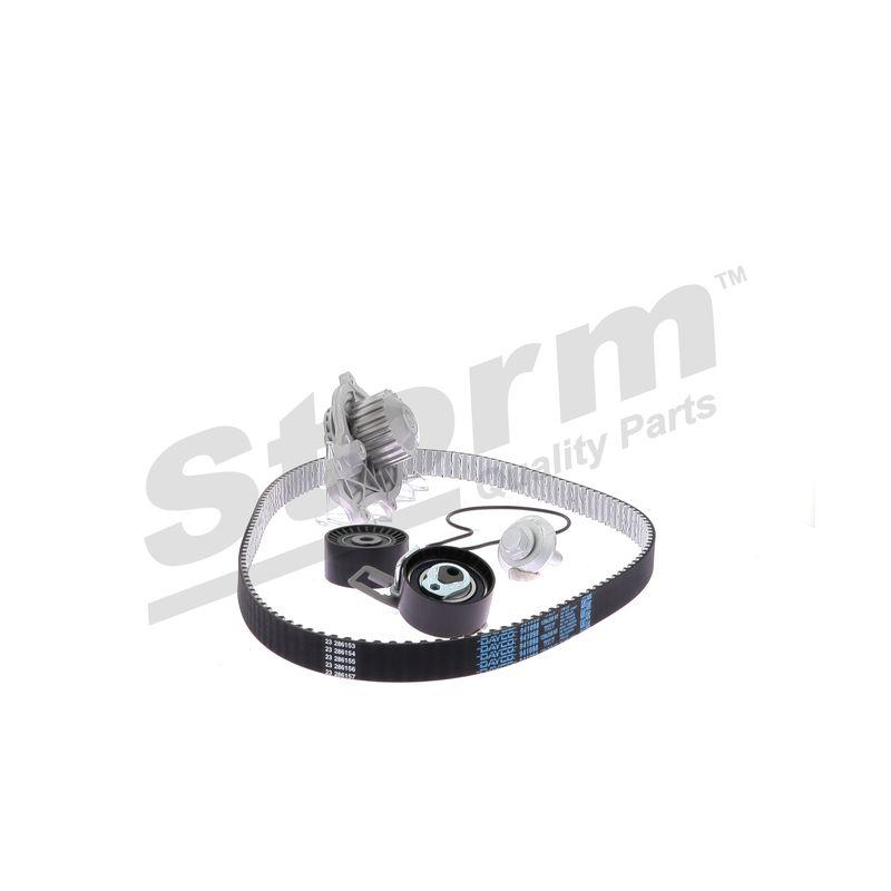 Pompe à eau + kit de courroie crantée STORM QUALITY PARTS 904546KP