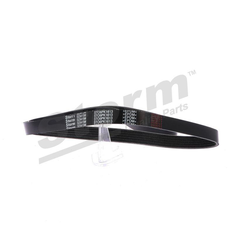 Courroie trapézoïdale à nervures STORM QUALITY PARTS STO6PK1613