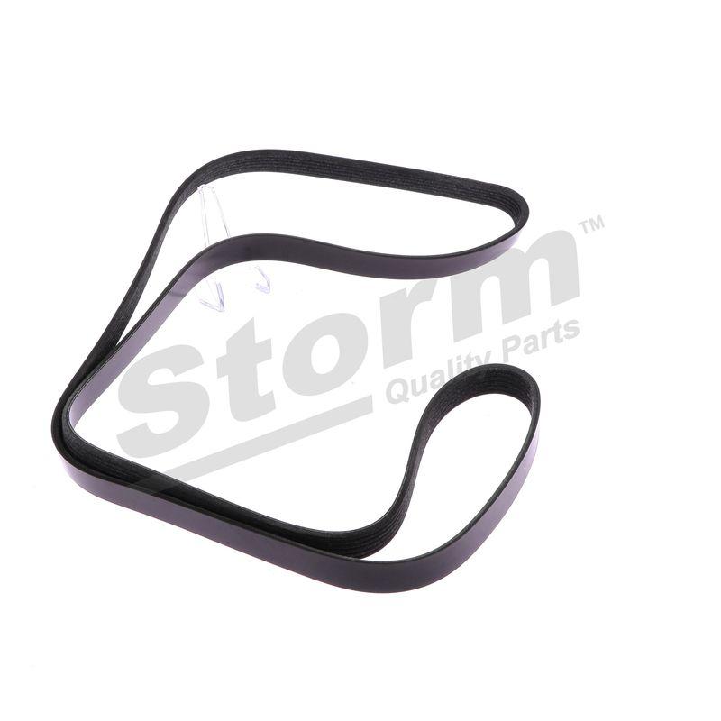 Courroie trapézoïdale à nervures STORM QUALITY PARTS STO6PK1792