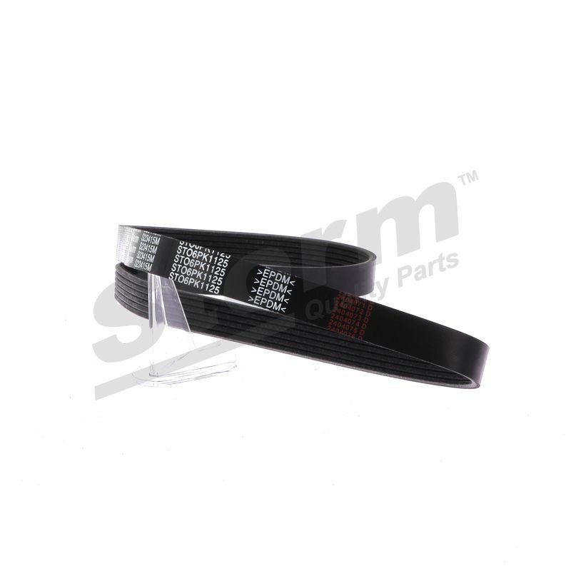 Courroie trapézoïdale à nervures STORM QUALITY PARTS STO6PK1125