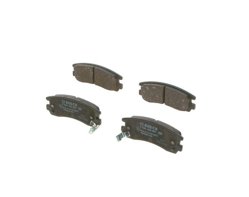 Kit de plaquettes de frein, frein à disque BOSCH 0 986 424 467