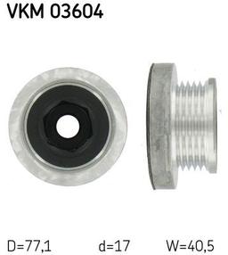 Poulie roue libre, alternateur SKF VKM 03604