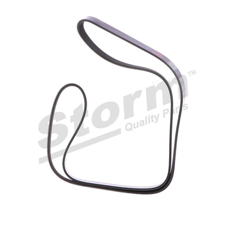 Courroie trapézoïdale à nervures STORM QUALITY PARTS STO6PK1700