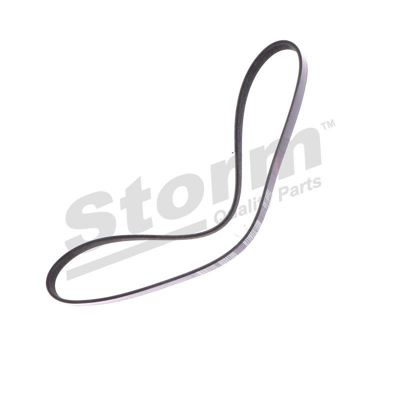 Courroie trapézoïdale à nervures STORM QUALITY PARTS STO6PK1038