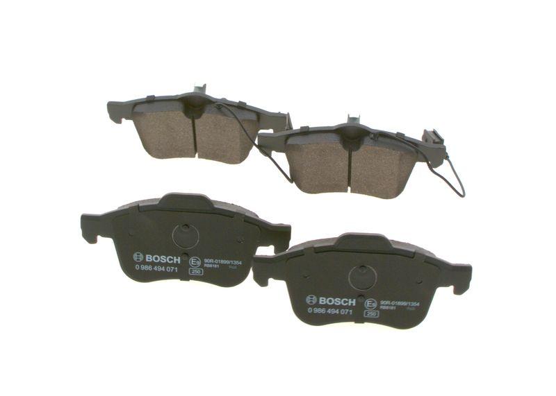 Kit de plaquettes de frein, frein à disque BOSCH 0 986 494 071