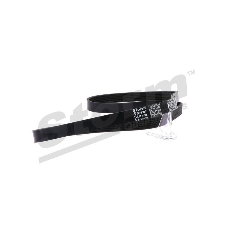 Courroie trapézoïdale à nervures STORM QUALITY PARTS STO6PK1390