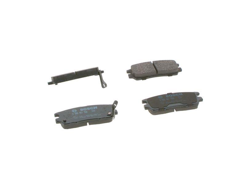 Kit de plaquettes de frein, frein à disque BOSCH 0 986 461 768