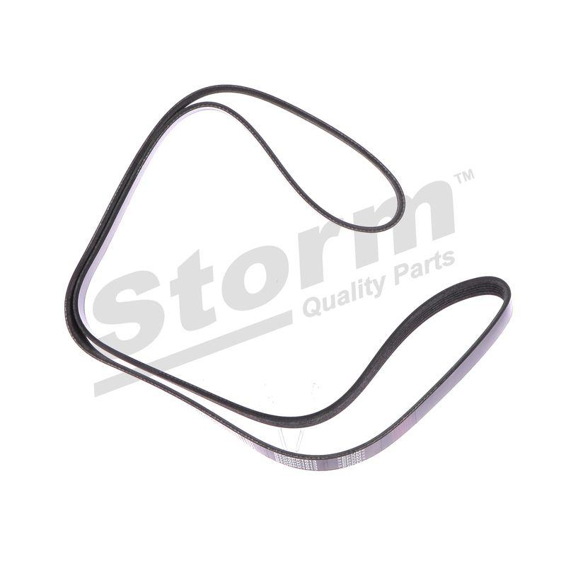 Courroie trapézoïdale à nervures STORM QUALITY PARTS STO6PK1613
