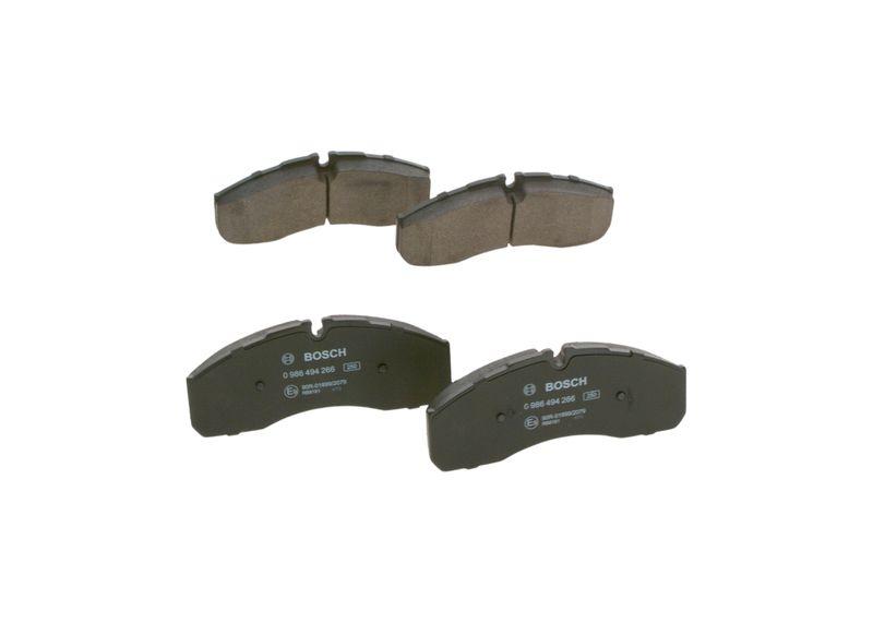 Kit de plaquettes de frein, frein à disque BOSCH 0 986 494 266