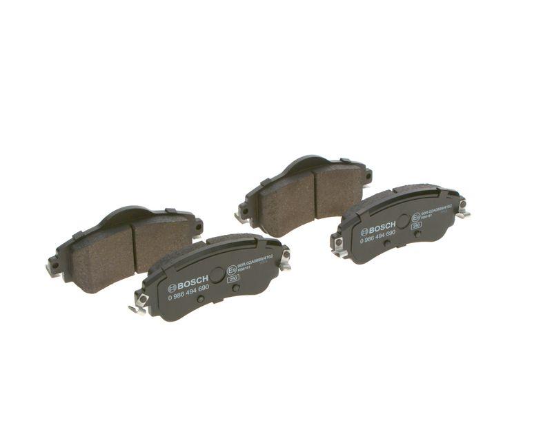 Kit de plaquettes de frein, frein à disque BOSCH 0 986 494 690