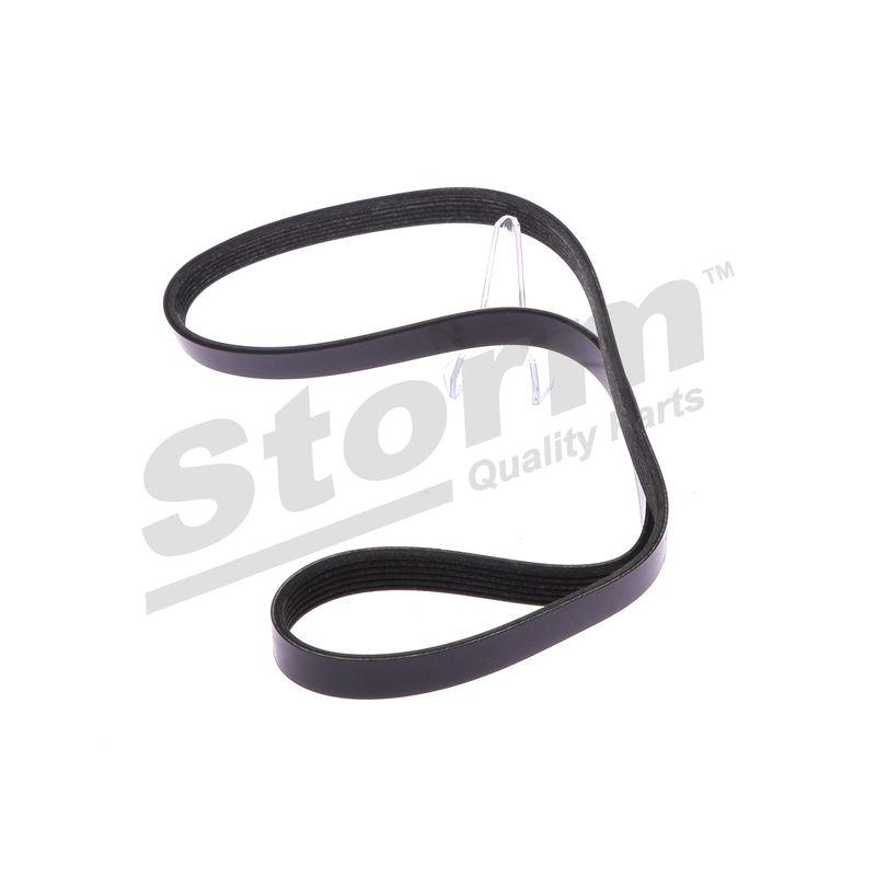 Courroie trapézoïdale à nervures STORM QUALITY PARTS STO6PK1113