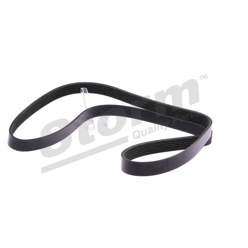 Courroie trapézoïdale à nervures STORM QUALITY PARTS STO6PK1463