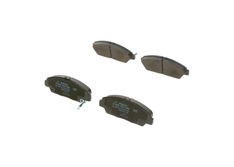 Kit de plaquettes de frein, frein à disque BOSCH 0 986 424 289