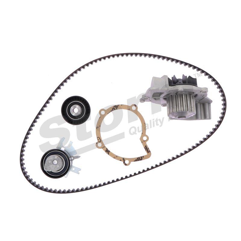 Pompe à eau + kit de courroie crantée STORM QUALITY PARTS 904595KP