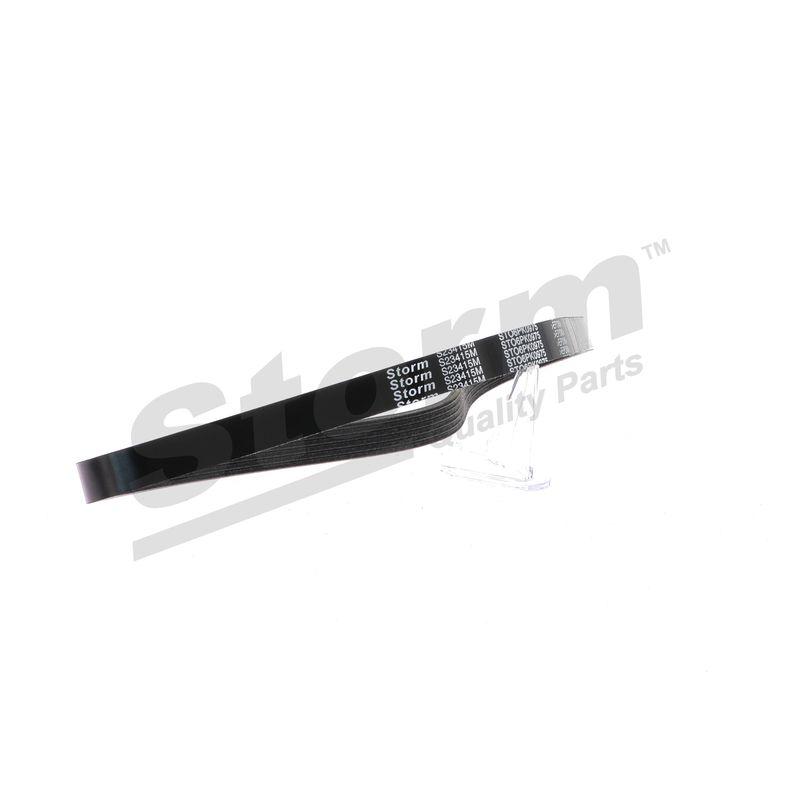 Courroie trapézoïdale à nervures STORM QUALITY PARTS STO6PK0975