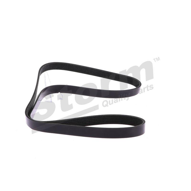 Courroie trapézoïdale à nervures STORM QUALITY PARTS STO6PK1563