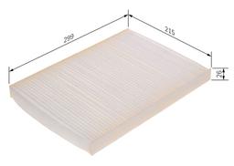 Filtre, air de l'habitacle BOSCH 1987435112