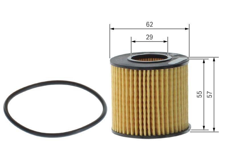 Filtre à huile BOSCH F026407092