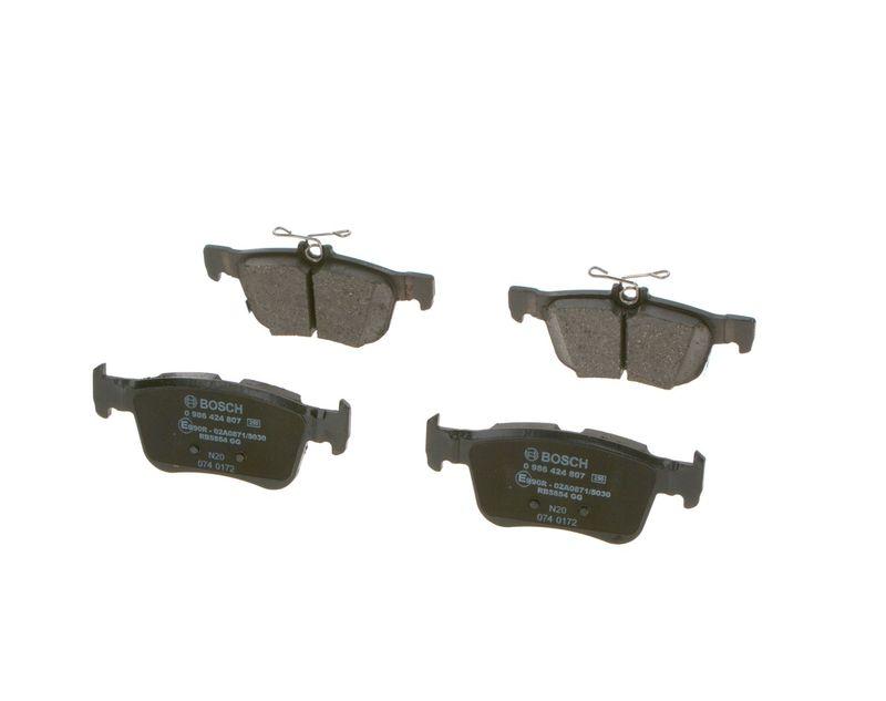 Kit de plaquettes de frein, frein à disque BOSCH 0 986 424 807