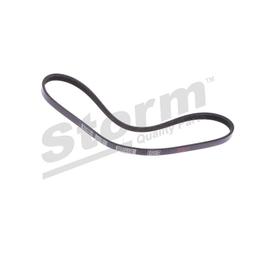Courroie trapézoïdale à nervures STORM QUALITY PARTS STO4PK0738
