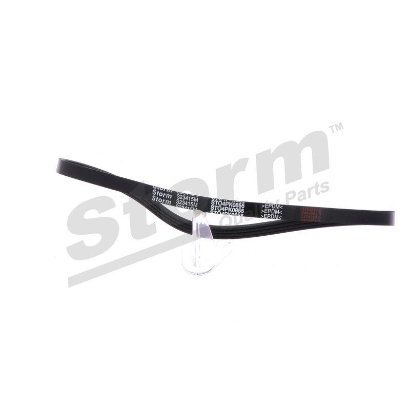 Courroie trapézoïdale à nervures STORM QUALITY PARTS STO4PK0855
