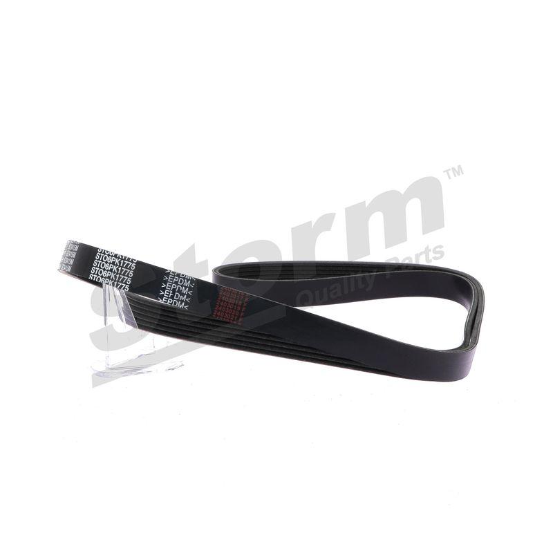 Courroie trapézoïdale à nervures STORM QUALITY PARTS STO6PK1775