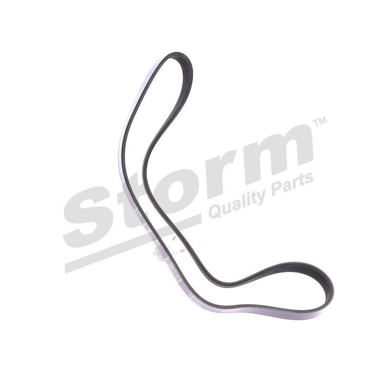 Courroie trapézoïdale à nervures STORM QUALITY PARTS STO6PK1013