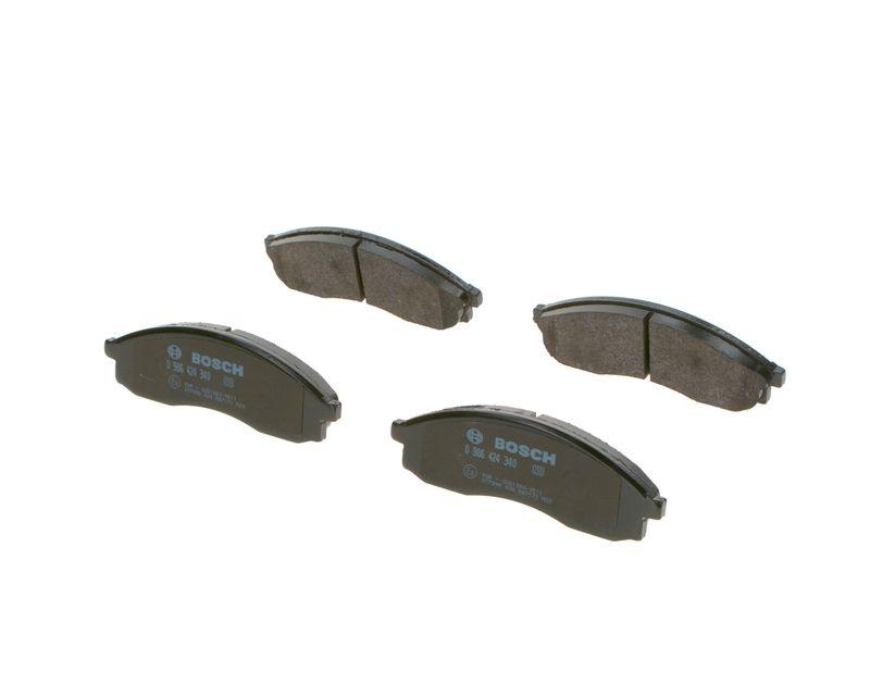 Kit de plaquettes de frein, frein à disque BOSCH 0 986 424 340