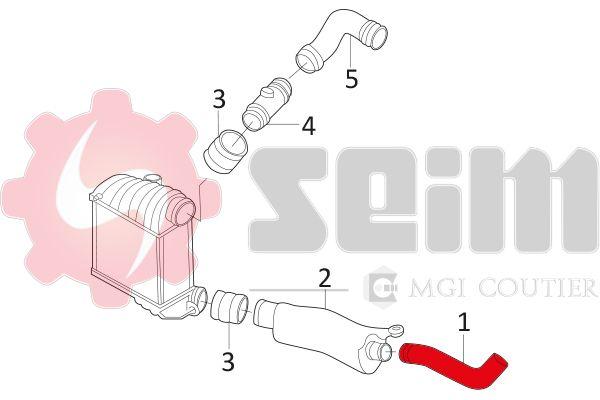 Gaine de suralimentation SEIM 981019