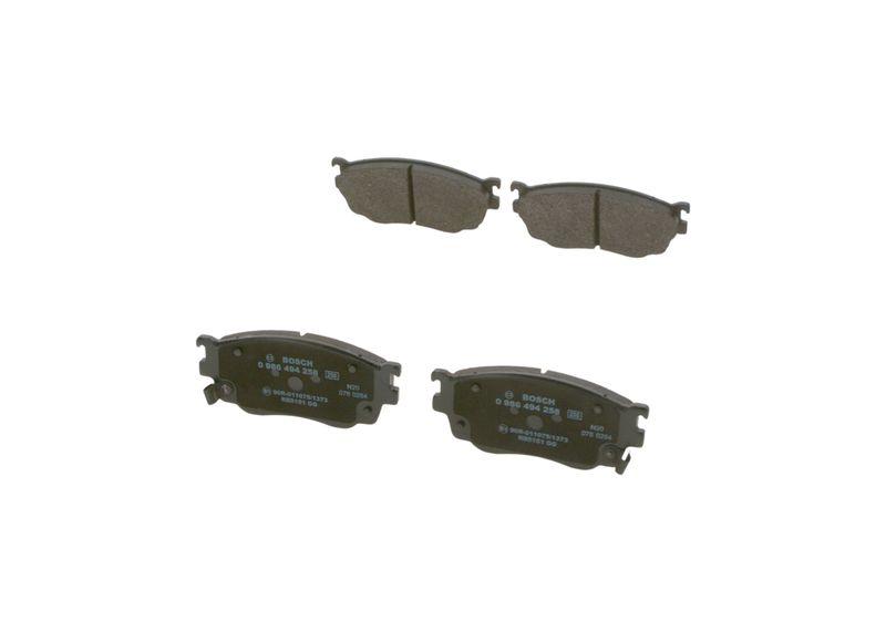 Kit de plaquettes de frein, frein à disque BOSCH 0 986 494 258