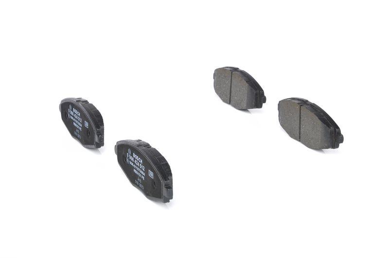 Kit de plaquettes de frein, frein à disque BOSCH 0 986 424 512