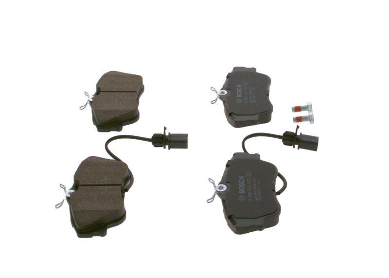 Kit de plaquettes de frein, frein à disque BOSCH 0 986 424 672