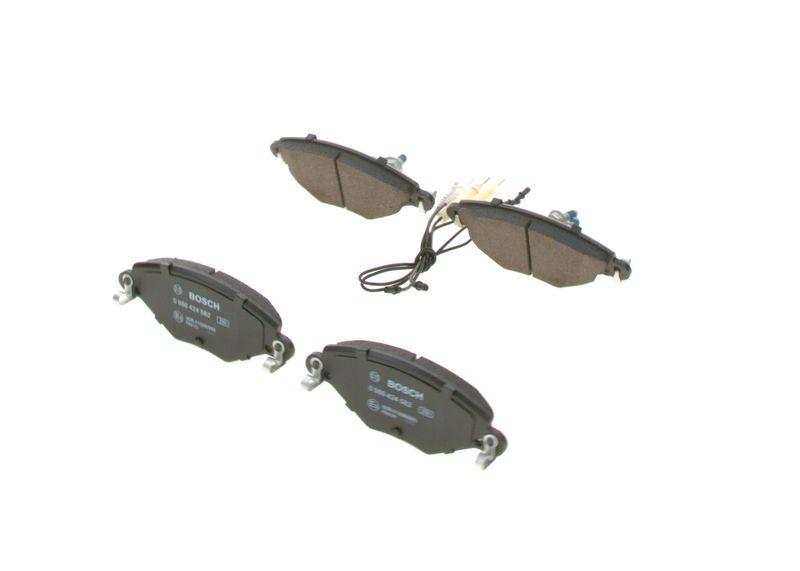 Kit de plaquettes de frein, frein à disque BOSCH 0 986 424 582