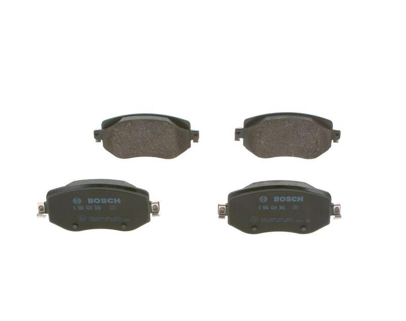 Kit de plaquettes de frein, frein à disque BOSCH 0986424386