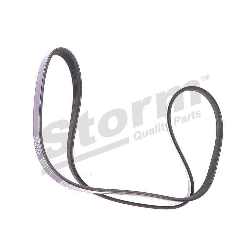 Courroie trapézoïdale à nervures STORM QUALITY PARTS STO6PK1050