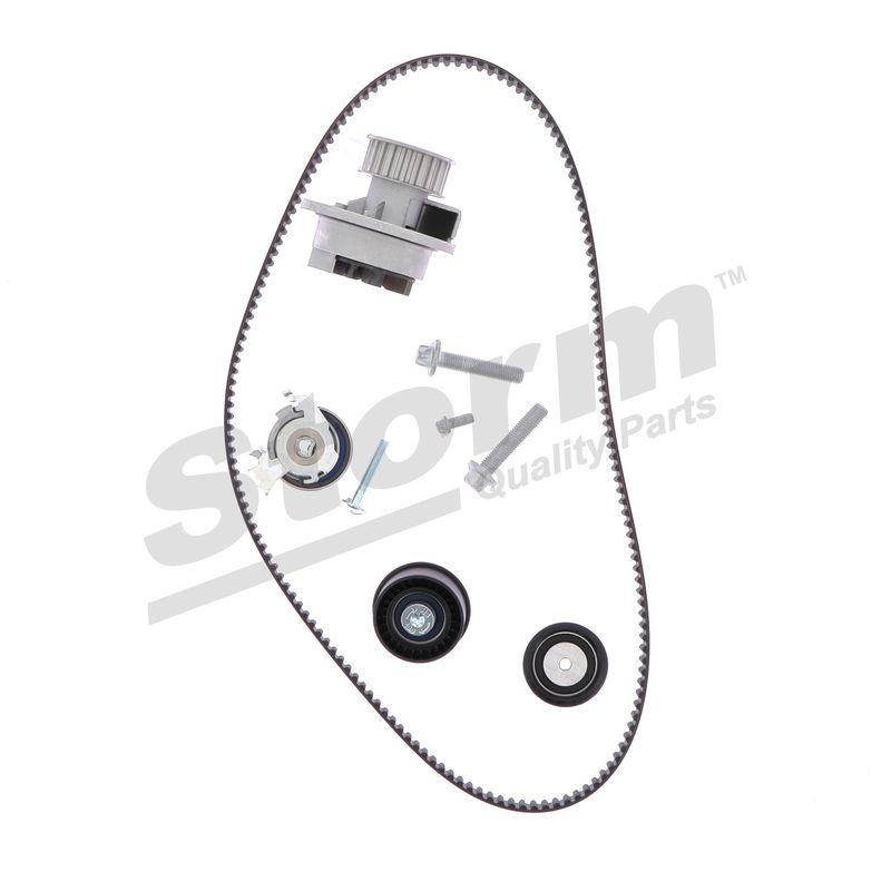 Pompe à eau + kit de courroie crantée STORM QUALITY PARTS 904388KP