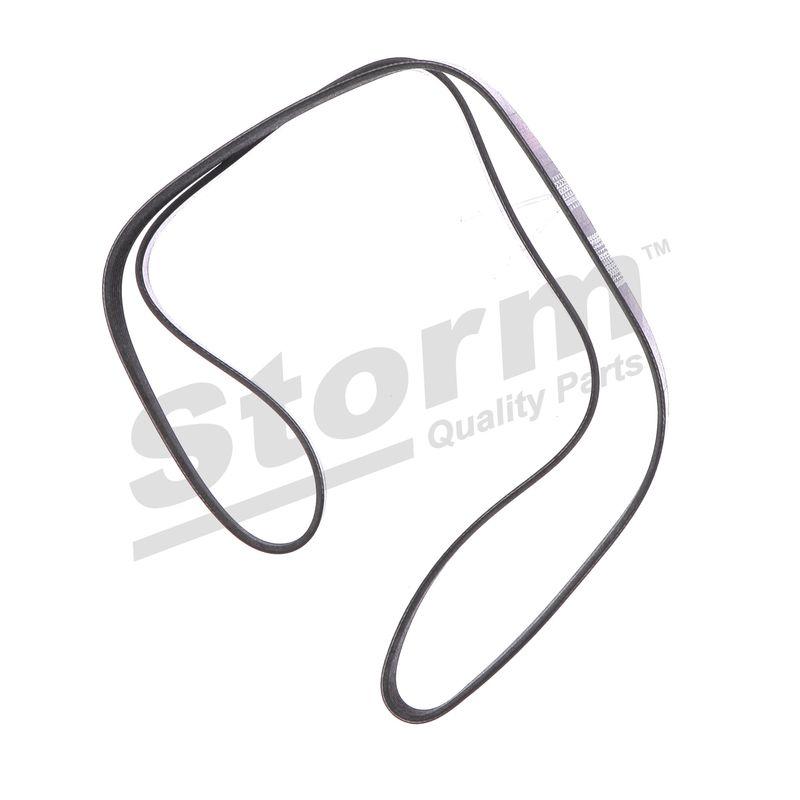 Courroie trapézoïdale à nervures STORM QUALITY PARTS STO6PK1735