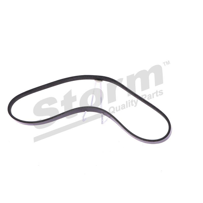 Courroie trapézoïdale à nervures STORM QUALITY PARTS STO4PK0738