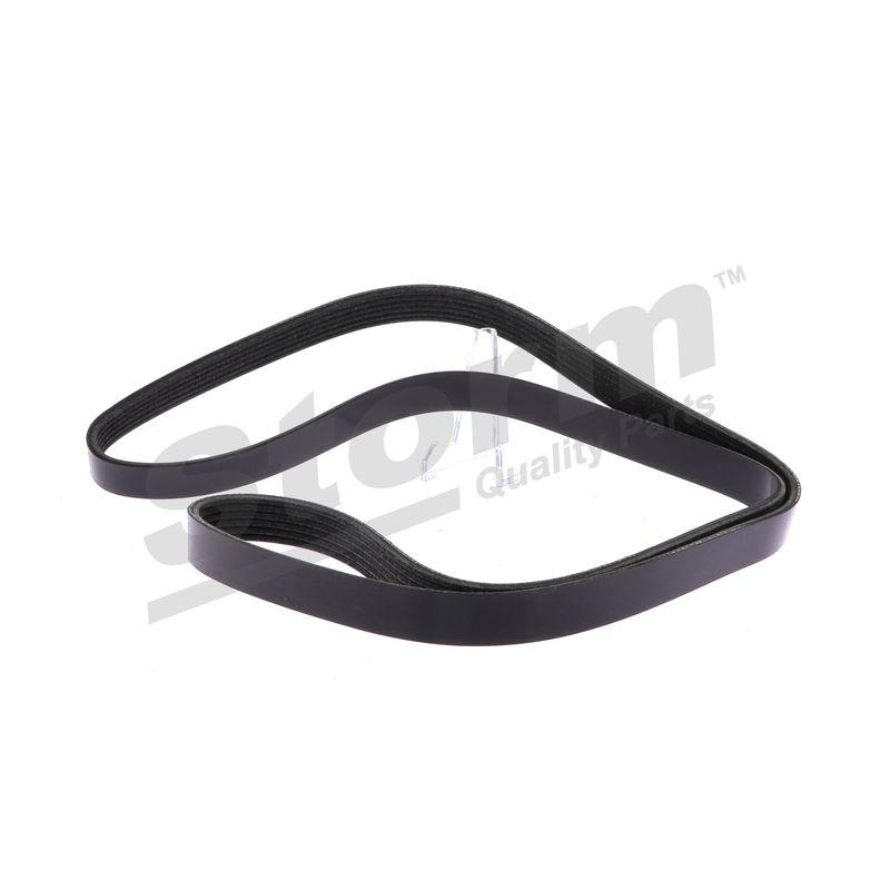 Courroie trapézoïdale à nervures STORM QUALITY PARTS STO6PK1613